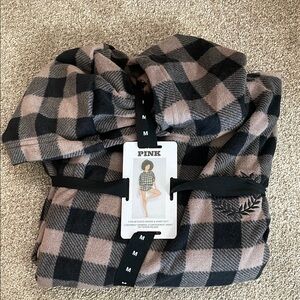 PINK Plaid Pajama Set